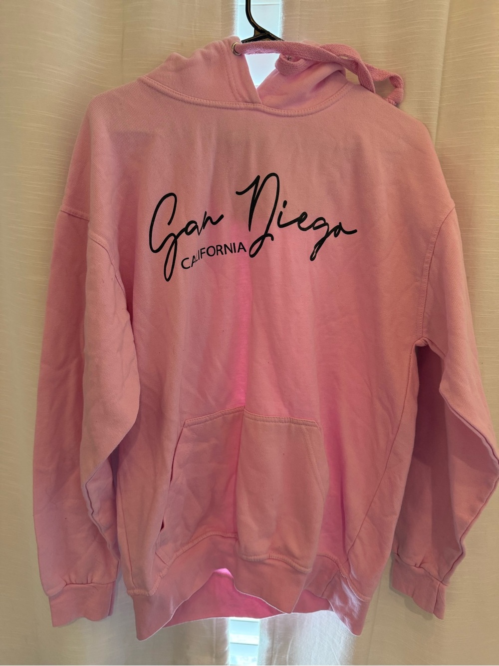 San Diego California Pink Hoodie